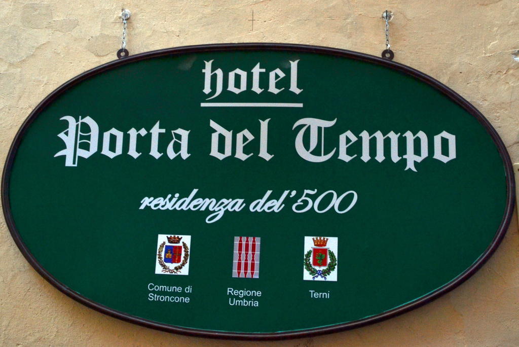 Hotel Porta Del Tempo Stroncone Exterior foto
